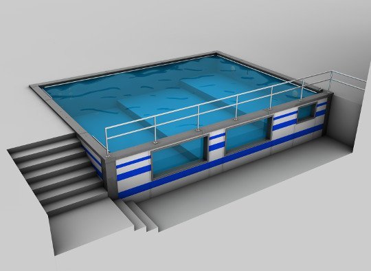 modular pool